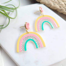 Load image into Gallery viewer, Happy Day Earrings • Pink
