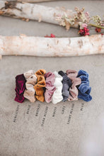 Load image into Gallery viewer, Fall Rib Velvet Scrunchies
