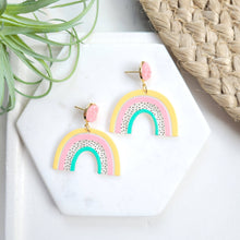 Load image into Gallery viewer, Happy Day Earrings • Pink
