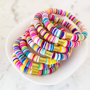Multi Rainbow Color POP Bracelet