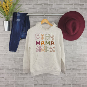 Fall Colorful Mama • Hoodie