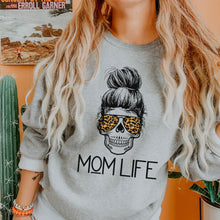 Load image into Gallery viewer, Skull Mom Life Sweatshirt
