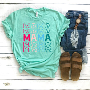 Colorful Mama Shirt • More Colors