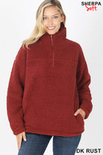Load image into Gallery viewer, Cozy Sherpa Pullover

