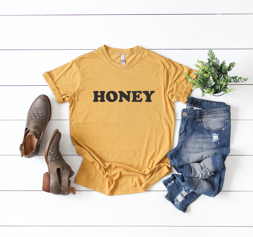 Honey • Mustard Tee