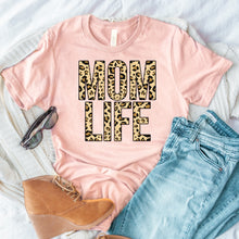 Load image into Gallery viewer, Leopard Mom Life Tee
