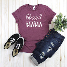 Load image into Gallery viewer, Blessed Mama Tee
