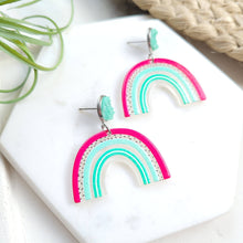 Load image into Gallery viewer, Happy Day Earrings • Mint
