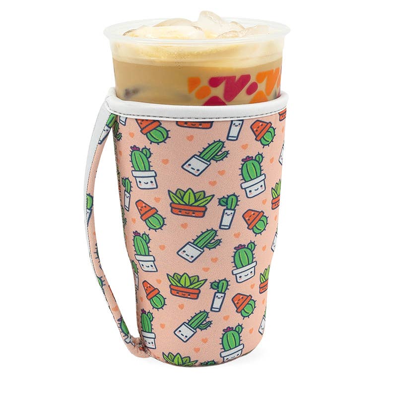 Cactus Reusable Drink Sleeve (Large)