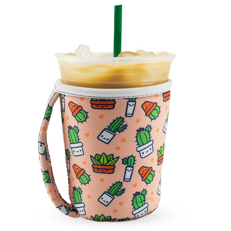 Cactus Reusable Drink Sleeve (Small)