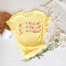 Load image into Gallery viewer, Choose Kindness Smiley Face Tee
