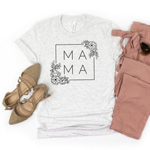 Load image into Gallery viewer, Floral Square Mama Tee • More Colors

