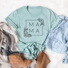 Load image into Gallery viewer, Floral Square Mama Tee • More Colors
