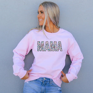 Mama Pastel Leopard • Sweatshirt