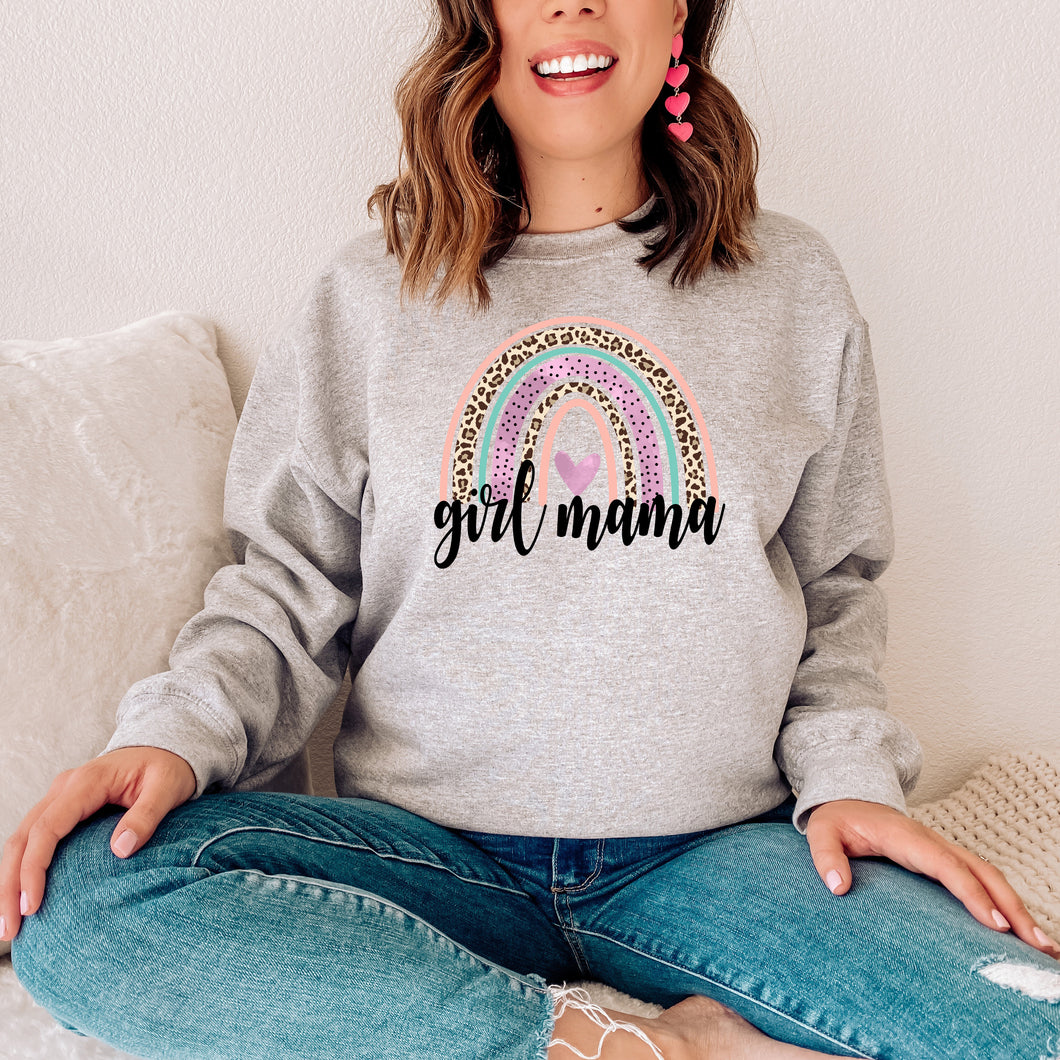 Girl Mama Rainbow • Sweatshirt • More Colors