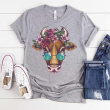 Load image into Gallery viewer, Hippie Cow • Tee
