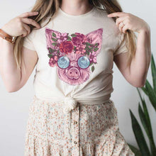 Load image into Gallery viewer, Hippie Pig • Tee
