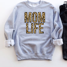 Load image into Gallery viewer, Leopard Mom Life • Sweatshirt
