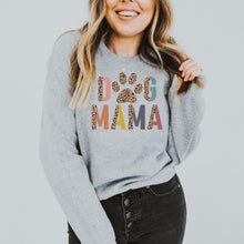 Load image into Gallery viewer, Dog Mama Colorful Leopard • Sweatshirt • More Colors
