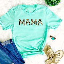 Load image into Gallery viewer, Leopard Mama Tee • More Colors
