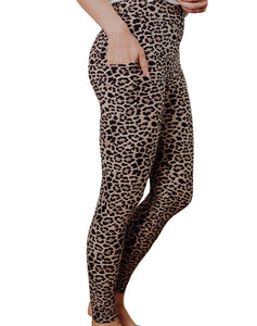 Leopard Pocket Leggings • 2 Colors