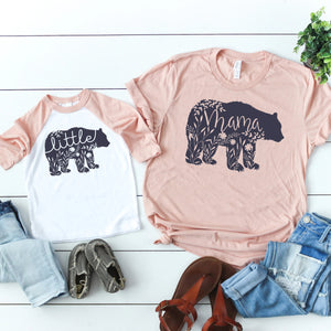 Mama Bear Little Bear Set • Set of 2 Shirts