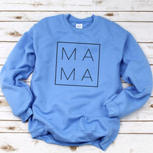 Load image into Gallery viewer, Mama Square Design • Sweatshirt
