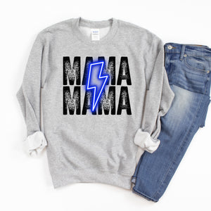 Mama Blue Lightning Bolt Sweatshirt