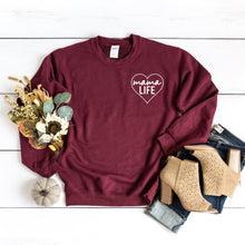 Load image into Gallery viewer, Heart Mama Life • Sweatshirt
