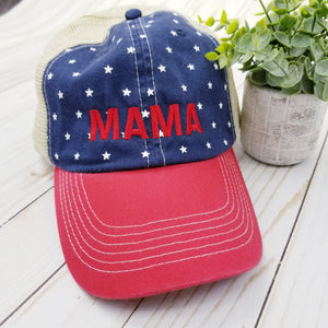 Patriotic Mama Hat