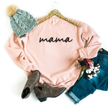 Load image into Gallery viewer, Mama Sweatshirt • Bella + Canvas Brand
