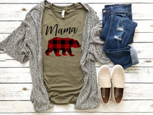 Load image into Gallery viewer, Plaid Mama Bear • Short Sleeve
