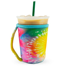 Load image into Gallery viewer, Tie Dye Reusable Drink Sleeve (Small)
